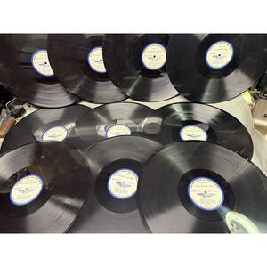 VINTAGE 16" VINYL LPS U.S. AIR FORCE‎ BAND 'SERENADE IN BLUE' U.S ARMY,AIR FORCE